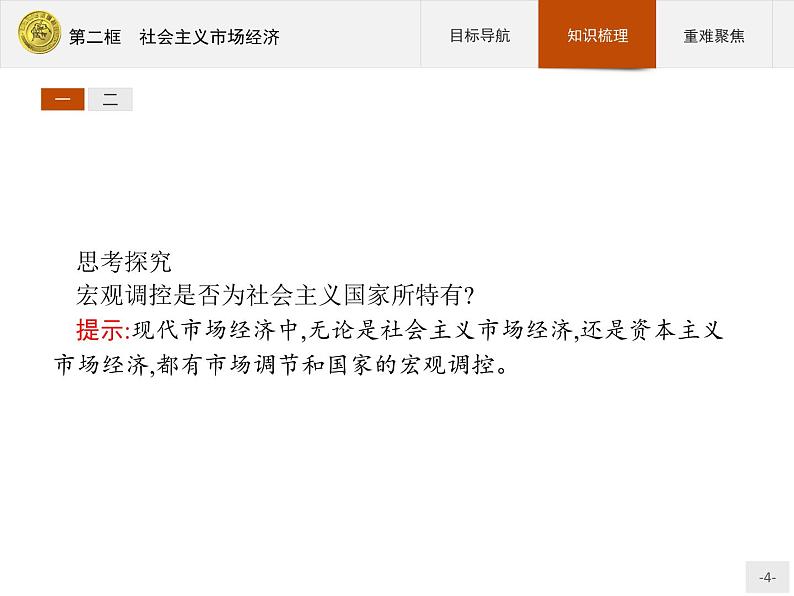 高中政治人教版必修1课件:9.2 社会主义市场经济04