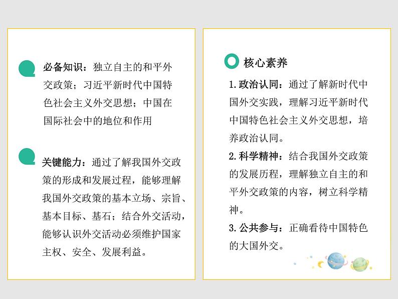 5.1+中国外交政策的形成与发展 课件第2页