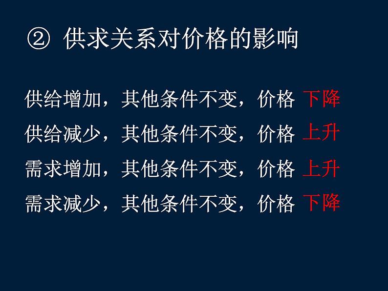人教版高一政治必修1课件:1.2.1影响价格的因素课件(共26 张PPT)07