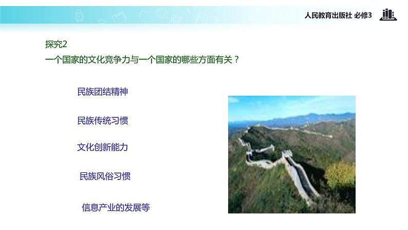 【教学课件】《综合探究 聚焦文化实力和竞争力》(人教)06