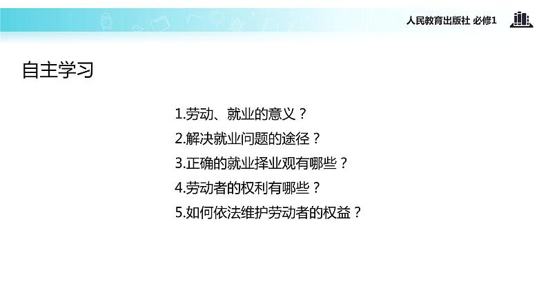 【教学课件】《新时代的劳动者》(人教)03