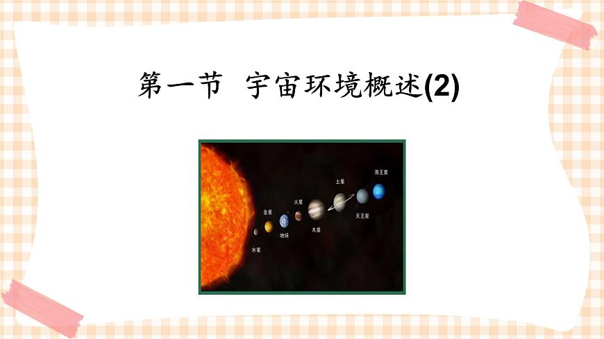 1.1.2宇宙環(huán)境概述 課件第1頁(yè)