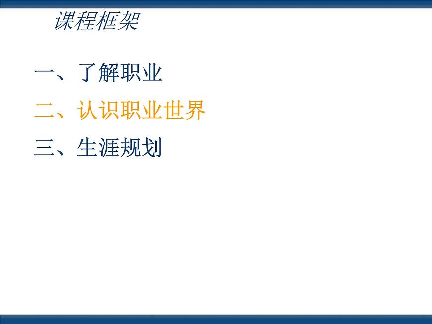 人教版(中職)心理健康 5.1 走近職業(yè) 規(guī)劃生涯 課件第7頁