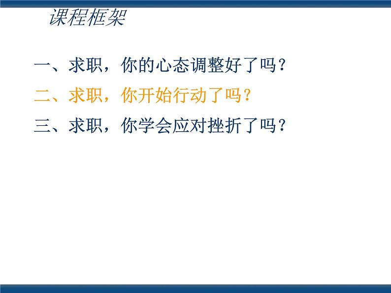 人教版(中职)心理健康 5.2 积极准备 理性求职 课件07