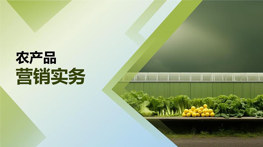 《農(nóng)產(chǎn)品營銷實務(wù)》課件 項目1 認(rèn)識農(nóng)產(chǎn)品營銷第1頁