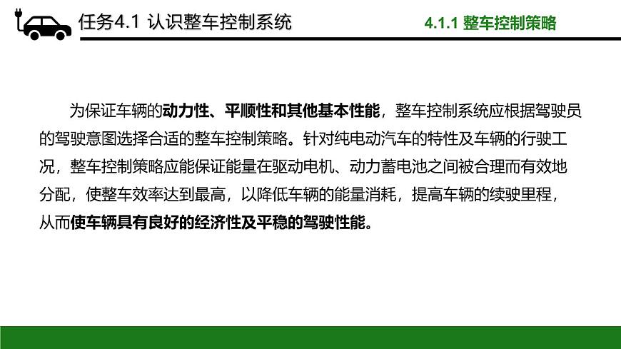 項(xiàng)目4  整車(chē)控制系統(tǒng)及汽車(chē)輕量化技術(shù)（課件）-《新能源汽車(chē)概論》同步精品課堂（上海交通大學(xué)出版社）第8頁(yè)