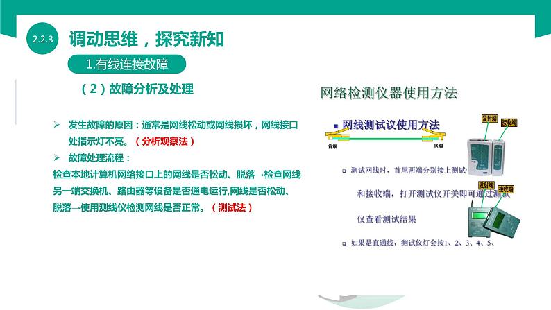 【中职专用】中职高中信息技术 高教版2021 基础模块上册 2.2.3 排除网络故障(课件)07