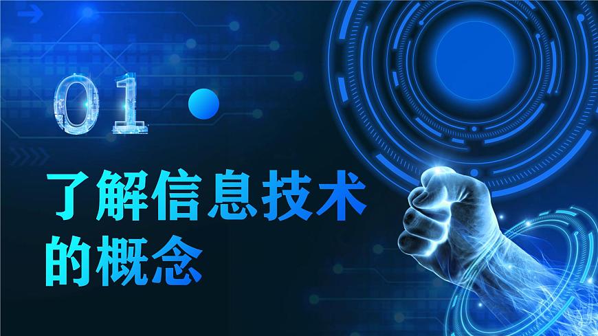 電子工業(yè)版（2021）中職信息技術(shù)基礎(chǔ)模塊上冊1.1.1《了解信息技術(shù)的概念》課件第2頁