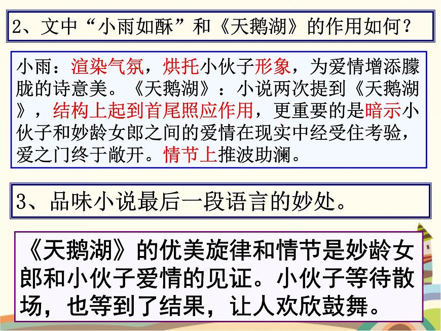 【高教版】中職語文拓展模塊:第15課《微型小說兩篇》ppt課件(4)第3頁