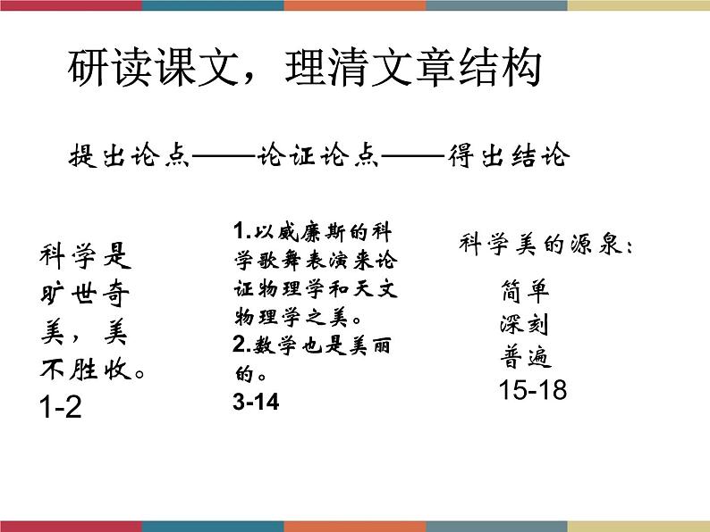 高教版中职高一语文基础模块下册 第2单元 5《科学是美丽的》课件第7页