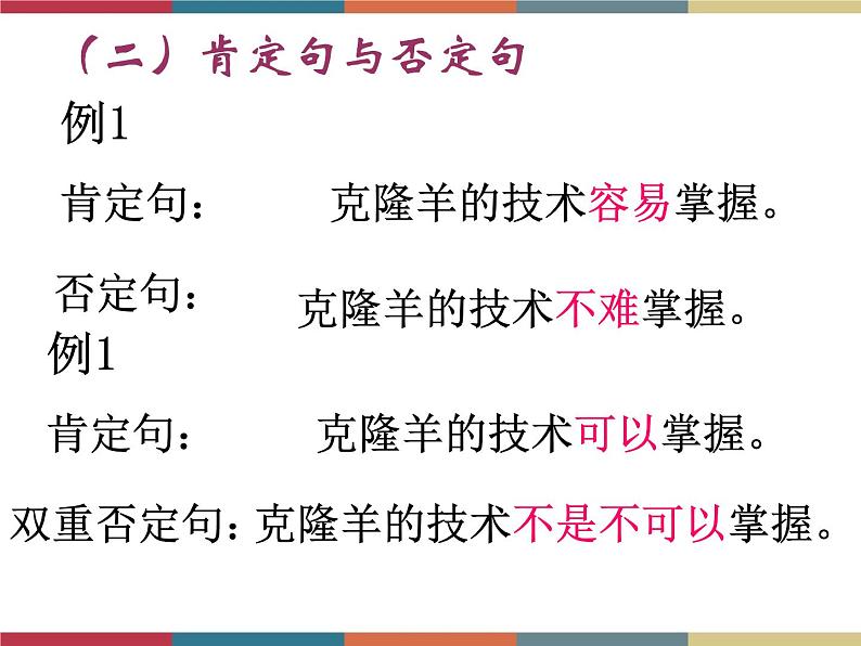 高教版中职高一语文基础模块下册 第3单元《句式的变换》课件07