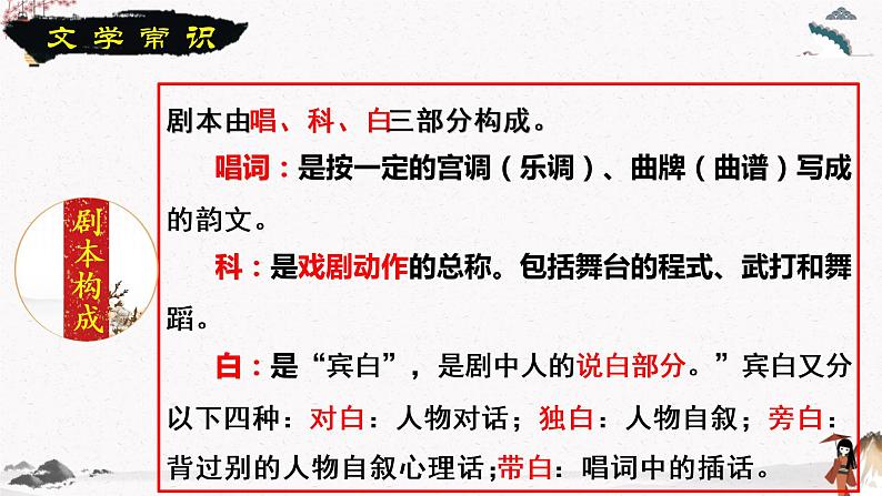 十一 《窦娥冤》教学课件 中职专用 高中语文同步教学课件(高教版 基础模块下册)08