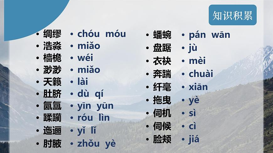 《沙田山居》人教版中職語(yǔ)文基礎(chǔ)模塊下冊(cè)課件PPT第3頁(yè)