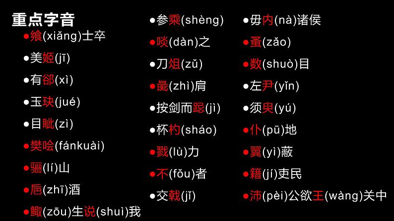 鸿门宴ppt第4页