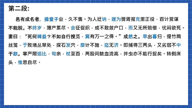 高教版(中职)语文基础模块下册24《促织》课件第8页