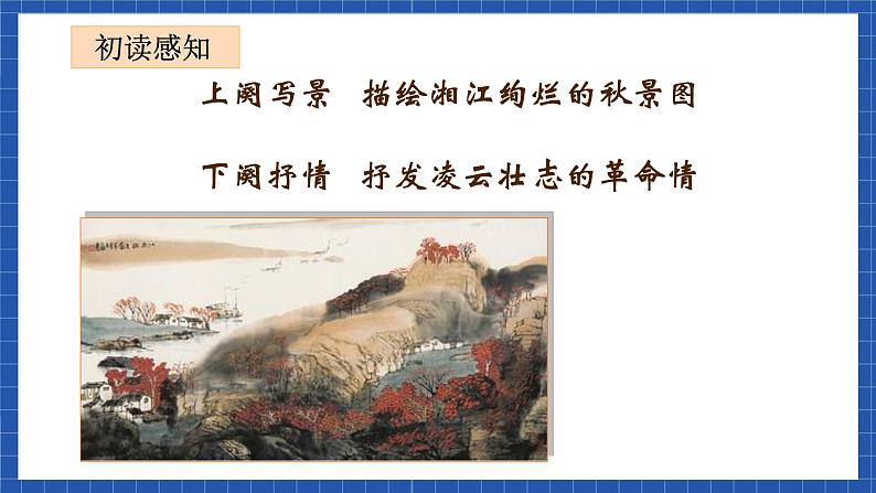 中职语文高级版1.1 《沁园春 长沙》课件+教案04