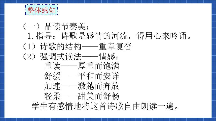 中職語文高級版1.2.2《我愿意是急流》課件第5頁