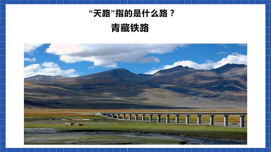 中職語文高級版1.3.2《天路》課件第3頁