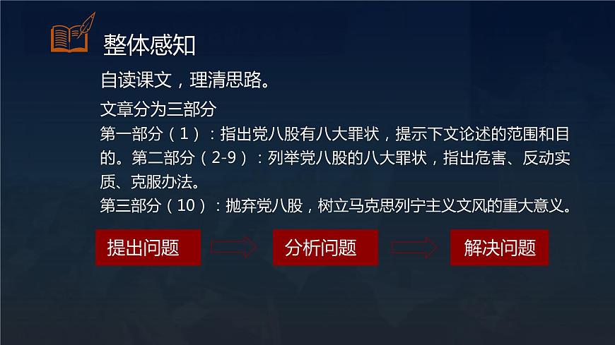 【中職專用】高中語文  高教版·拓展模塊  十六 《反對(duì)黨八股》教學(xué)課件第6頁