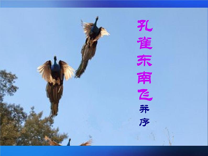 【高教版】中职语文拓展模块:第29课《孔雀东南飞(并序)》课件(3)01