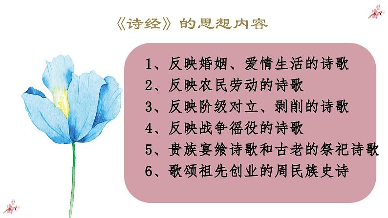 古诗词诵读《静女》课件-《语文》(高教版2023•基础模块上册)07