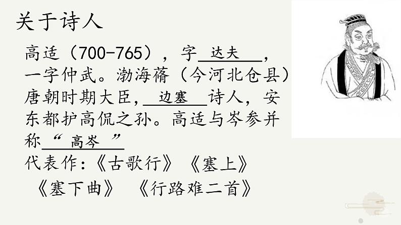 古诗词诵读《燕歌行》课件-《语文》(高教版2023•基础模块上册)03