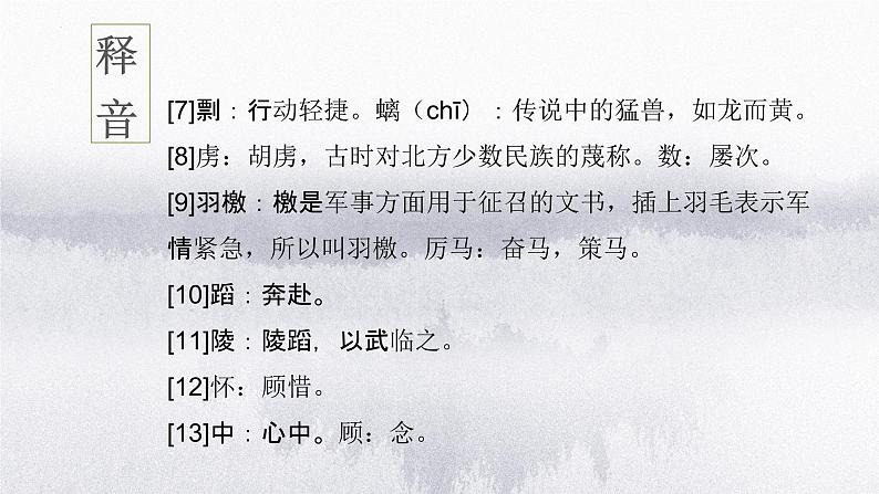 【公开课可用】中职语文高教版基础模块上册 《白马篇》(课件)08