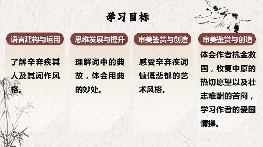 部編高教版 中職語文 基礎(chǔ)模塊下冊 2-4《永遇樂·京口北固亭懷古》（ppt課件）第3頁