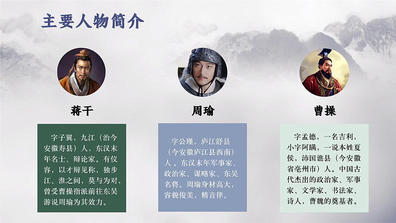 部编高教版 中职语文 基础模块下册 3-2《群英会蒋干中计》(ppt课件)06