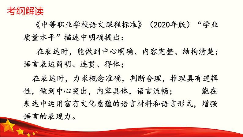 专题:作文(讲)-【中职专用】2025年中职高考语文二轮复习专项突破03