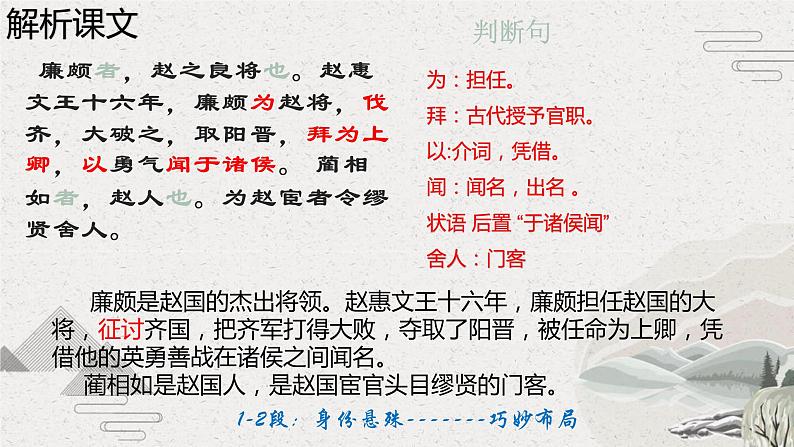 2.3《廉颇蔺相如列传(节选)》课件+2023—2024学年高教版(2023)中职语文基础模块下册08