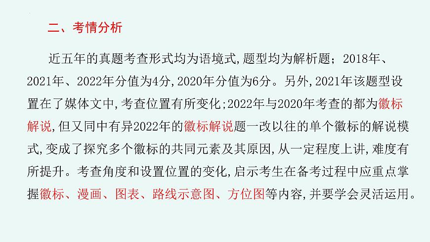 專題11 圖文轉(zhuǎn)換(講)-【中職專用】備戰(zhàn)2024年單考文化招生語文一輪復(fù)習(xí)講練測(浙江適用)課件PPT第6頁