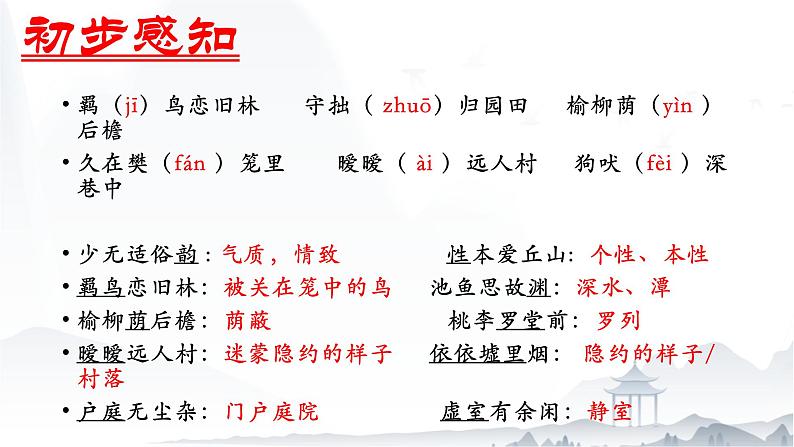 《归园田居(其一)》课件-【中职专用】高一语文第6页