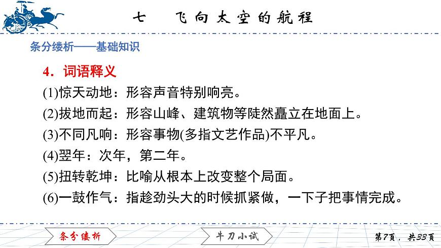 2.7　飛向太空的航程課件PPT第7頁