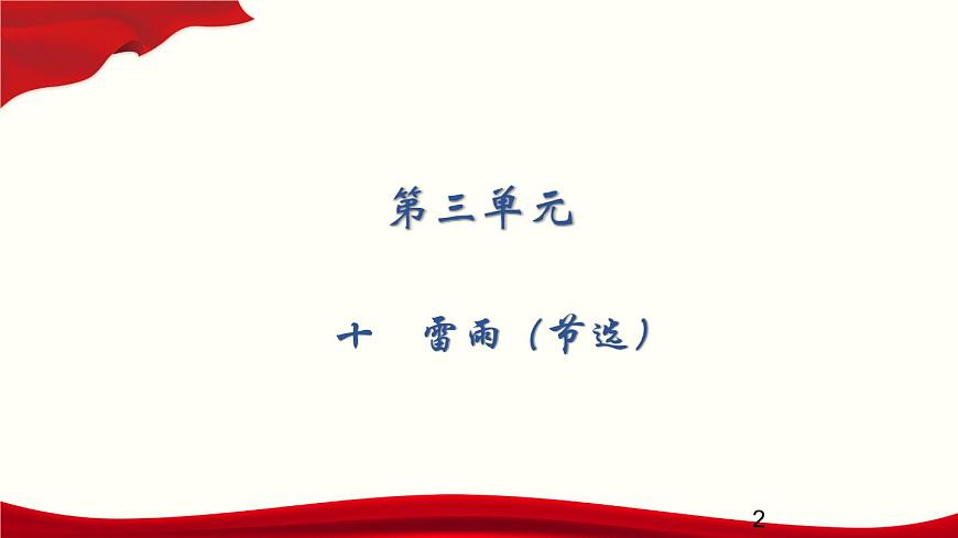 3.10　雷雨（節(jié)選）課件PPT第2頁