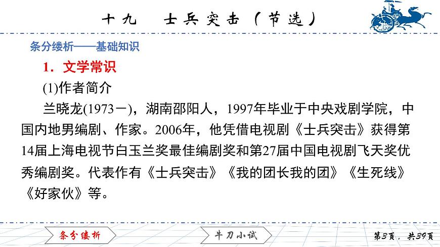5.19　士兵突擊（節(jié)選）課件PPT第3頁