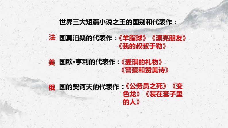 部编高教版中职语文基础模块下册3-3《套中人》课件05