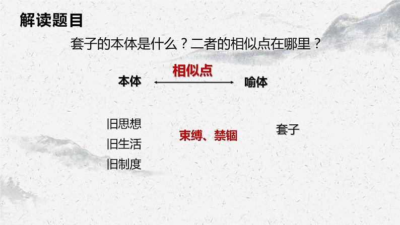 部编高教版中职语文基础模块下册3-3《套中人》课件07