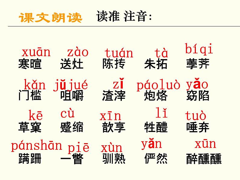 部编高教版(2023)语文第三单元第一课祝福课件04