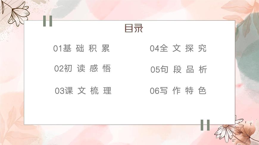 高教版+中職語文+基礎(chǔ)模塊下冊(cè)01合歡樹-課件第7頁