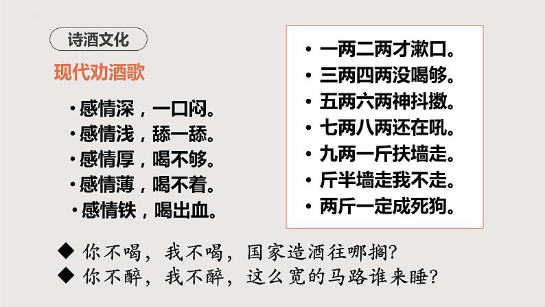 《将进酒》课件-【中职专用】高一语文教学资源(高教版2023基础模块下册)第2页