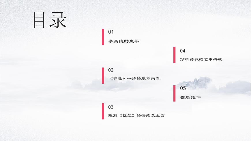 《錦瑟》課件-【中職專用】高一語文同步教學(xué)課件（高教版2023基礎(chǔ)模塊下冊）第2頁