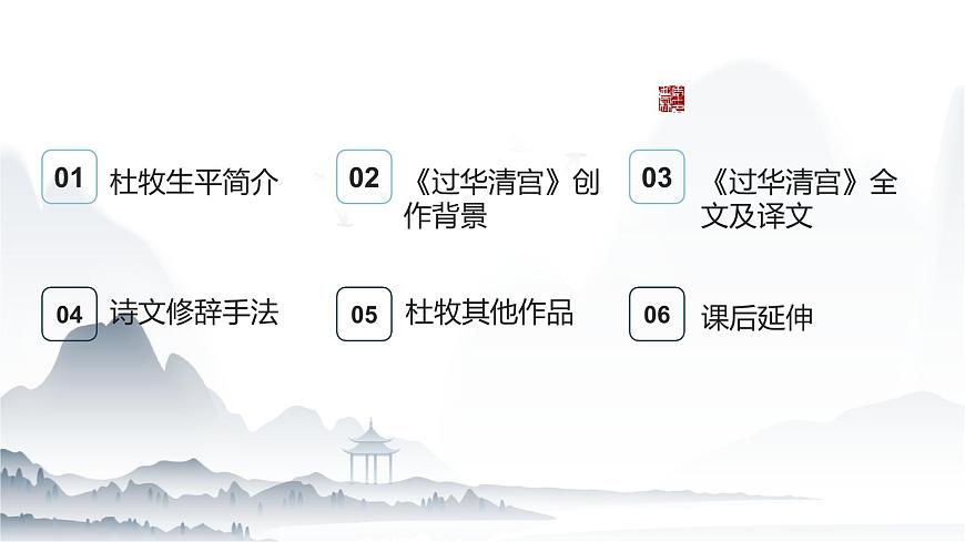 《過華清宮其一》課件-【中職專用】高一語文同步教學(xué)優(yōu)質(zhì)課件（高教版2023·基礎(chǔ)模塊下冊）第2頁