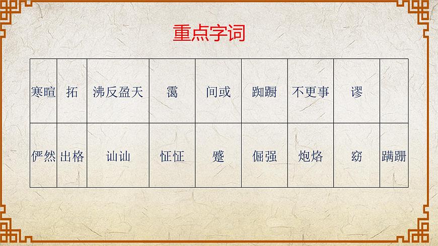 《祝?！氛n件-【中職專用】高一語文課件（高教版2023·基礎(chǔ)模塊下冊）第6頁