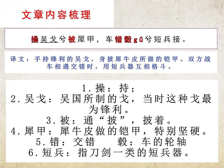 《國殤》-【中職專用】高一語文課件（高教版2023·基礎(chǔ)模塊下冊）第8頁