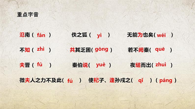 《烛之武退秦师》-【中职专用】高一语文课件(高教版2023·基础模块下册)第7页