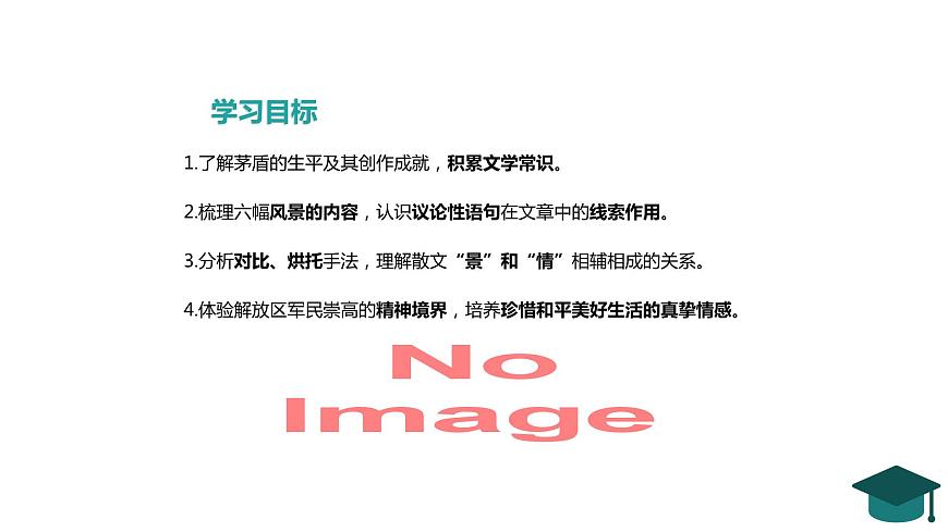 中職語文高教版基礎(chǔ)模塊上冊第一單元第二課《風(fēng)景談》授課課件第5頁