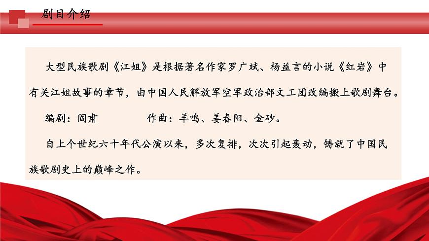中職語文部編高教版職業(yè)基礎(chǔ)模塊上冊(cè)第一單元《江姐（節(jié)選）》授課課件第7頁