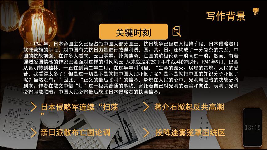 《燈》課件-【中職專用】高一語(yǔ)文同步備課課件（高教版2023·基礎(chǔ)模塊上冊(cè)）第4頁(yè)