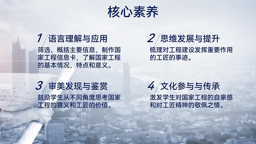部編高教版2023中職語(yǔ)文職業(yè)模塊 5.1《展示國(guó)家工程，了解工匠貢獻(xiàn)》課件第2頁(yè)